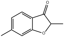 2,6-ジメチル-3(2H)-ベンゾフラノン 化学構造式