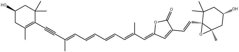 ピロキサンチノール 化学構造式