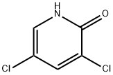 3,5-ジクロロ-2-ピリドン 化学構造式