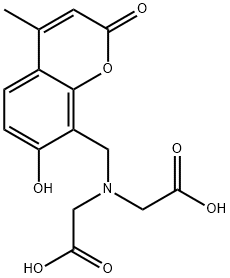 钙黄绿素蓝 结构式