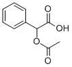 o-アセチル-DL-マンデル酸 化学構造式
