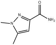 1,5-二甲基-1H-吡唑-3-甲酰胺,54384-74-6,结构式