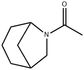6-Azabicyclo[3.2.1]octane, 6-acetyl- (9CI) Struktur