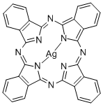 PHTHALOCYANINE SILVER Struktur