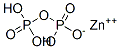 zinc dihydrogen diphosphate Structure