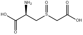 S-羧甲基L-半胱氨酸亚砜 结构式