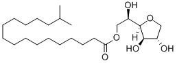山梨坦异硬脂酸酯,54392-26-6,结构式