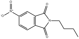 N-丁基-4-硝基邻苯二甲酰亚胺,54395-37-8,结构式