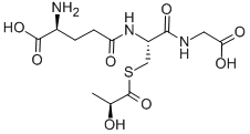 S-乳酰谷胱甘肽, 54398-03-7, 结构式