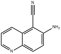 6-AMINO-QUINOLINE-5-CARBONITRILE Struktur