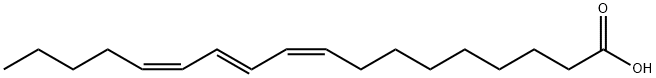 Punicic acid Structure