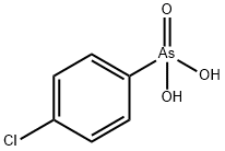 P-CHLOROPHENYLARSONIC ACID, 5440-04-0, 结构式