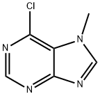 6-CHLORO-7-METHYLPURINE Struktur