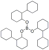 Boric acid tris(2-cyclohexylcyclohexyl) ester Structure