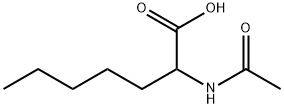 2-acetamidoheptanoic acid Struktur