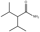 2-イソプロピル-3-メチルブタンアミド 化学構造式