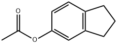 indan-5-yl acetate Structure