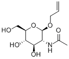 ALLYL 2-ACETAMIDO-2-DEOXY-BETA-D-GLUCOPYRANOSIDE Structure