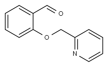 2-(PYRIDIN-2-YLMETHOXY)BENZALDEHYDE Struktur