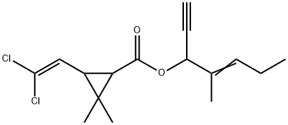 氯烯炔菊酯, 54407-47-5, 结构式
