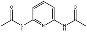 N,N'-(2,6-ピリジンジイル)ビス(アセトアミド) 化学構造式