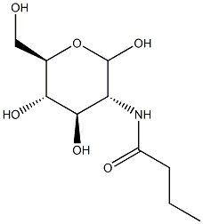 N-((3R,4R,5S,6R)-2,4,5-三羟基-6-(羟甲基)四氢-2H-吡喃-3-基)丁酰胺, 5441-12-3, 结构式