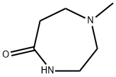 1-甲基-1,4-二氮杂环庚烷-5-酮,5441-40-7,结构式