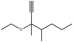 1-Heptyne,3-ethoxy-3,4-dim Structure