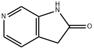 1,3-ジヒドロ-2H-ピロロ[2,3-c]ピリジン-2-オン 化学構造式