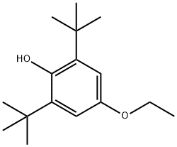 Phenol, 2,6-bis(1,1-dimethylethyl)-4-ethoxy- Struktur
