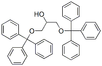 1,3-ditrityloxypropan-2-ol Struktur