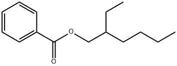 安息香酸 2-エチルヘキシル 化学構造式