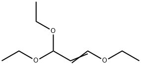 (Z)-1,3,3-triethoxyprop-1-ene 结构式