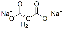 MALONIC ACID-2-14C SODIUM SALT Struktur