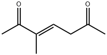 3-Heptene-2,6-dione, 3-methyl-, (3E)- (9CI) 结构式