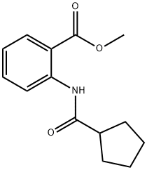 Benzoic acid, 2-[(cyclopentylcarbonyl)amino]-, methyl ester (9CI)|
