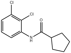 Cyclopentanecarboxamide, N-(2,3-dichlorophenyl)- (9CI) 结构式