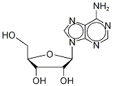 Adenosine-5'-13C Struktur