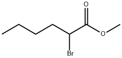 2-ブロモヘキサン酸メチル 化学構造式