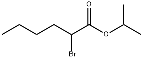 propan-2-yl 2-bromohexanoate 结构式