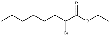 2-ブロモオクタン酸エチル 化学構造式