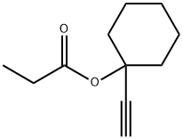 1-vinylcyclohexyl propionate Struktur
