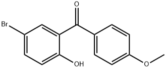 (5-bromo-2-hydroxy-phenyl)-(4-methoxyphenyl)methanone Struktur