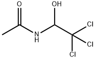 Acetamide, N-(2,2,2-trichloro-1-hydroxyethyl)- Struktur