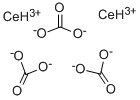 Cerium(III) carbonate hydrate Struktur