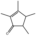 2,3,4,5-TETRAMETHYL-2-CYCLOPENTENONE Struktur