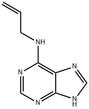 N-烯丙基-7H-嘌呤-6-胺 结构式