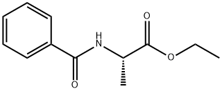 BENZOYL-DL-A-ALANINE ETHYL ESTER Struktur