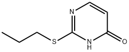 2-(Propylthio)-4(1H)-pyrimidinone Structure