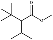 3,3-Dimethyl-2-isopropylbutanoic acid methyl ester 结构式